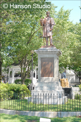 Keene, NH - Central Square - Soldiers Monument Closeup